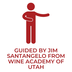 This seminar is guided by Jim Santangelo from Wine Academy of Utah.