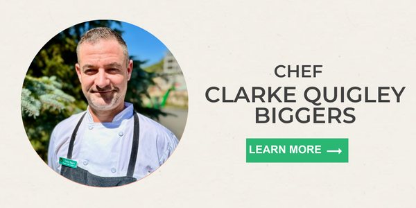 Clarke Quigley Biggers is the Chef for Vino & views Seminar